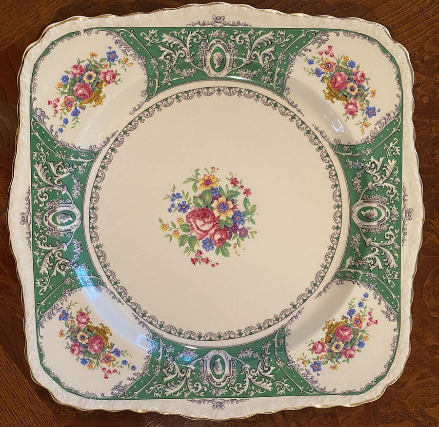 Winchester Square Salad Plate by Myott Staffordshire-1