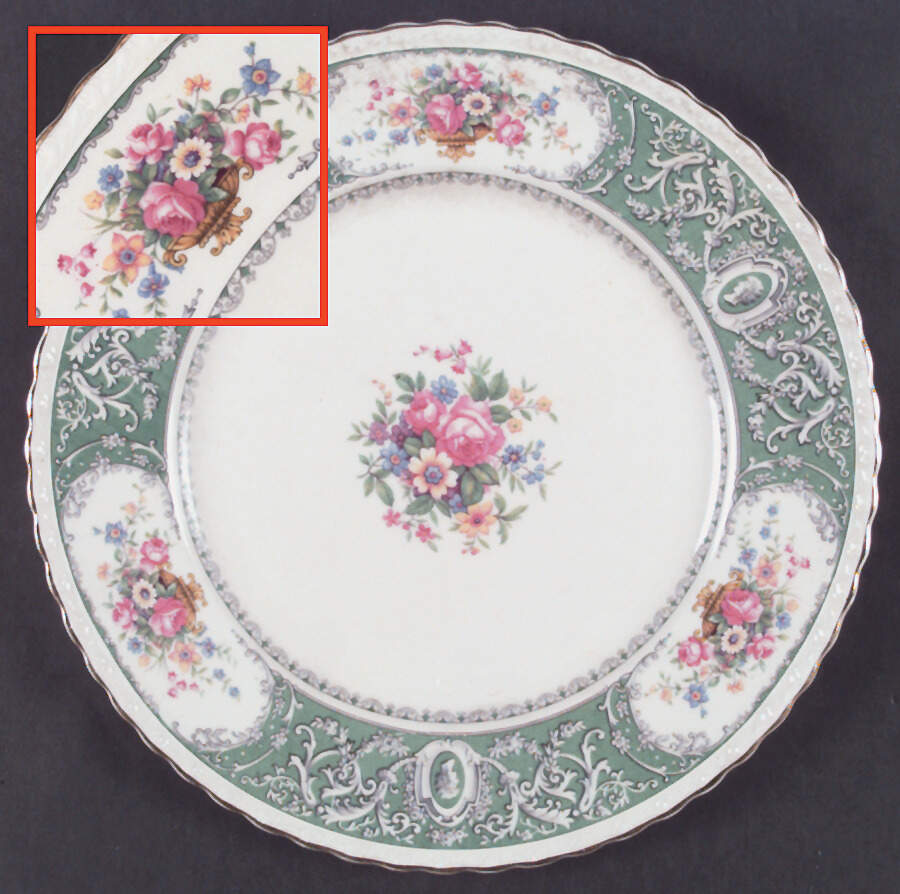 Winchester Dinner Plate by Myott Staffordshire-1