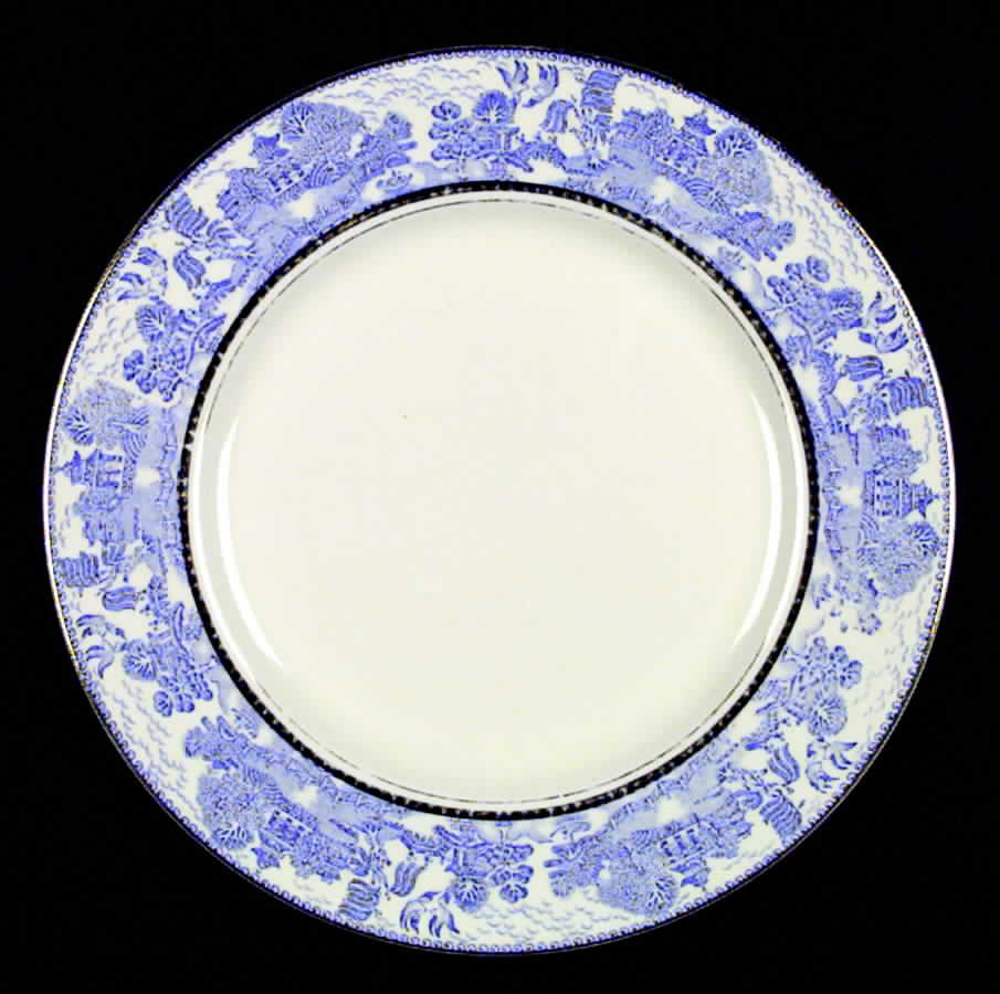 Ye Olde Willow Dinner Plate by Myott Staffordshire-1