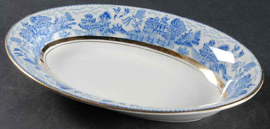 Ye Olde Willow Relish by Myott Staffordshire-1