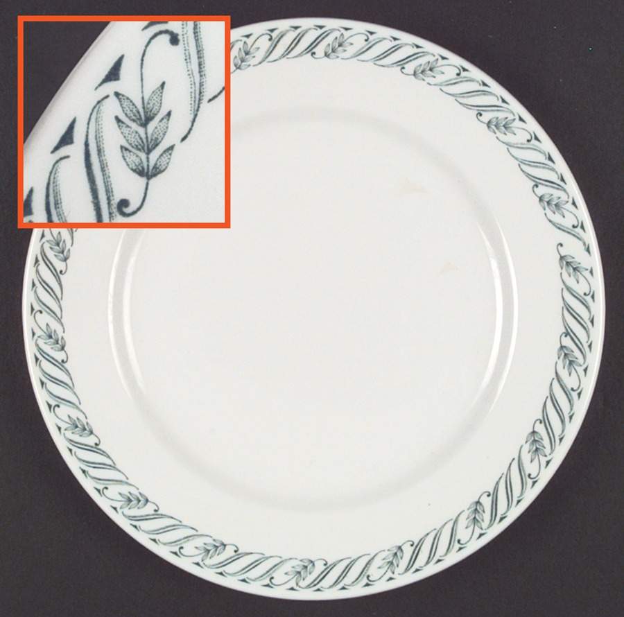 Linden (American) Luncheon Plate by Mayer (American)-1