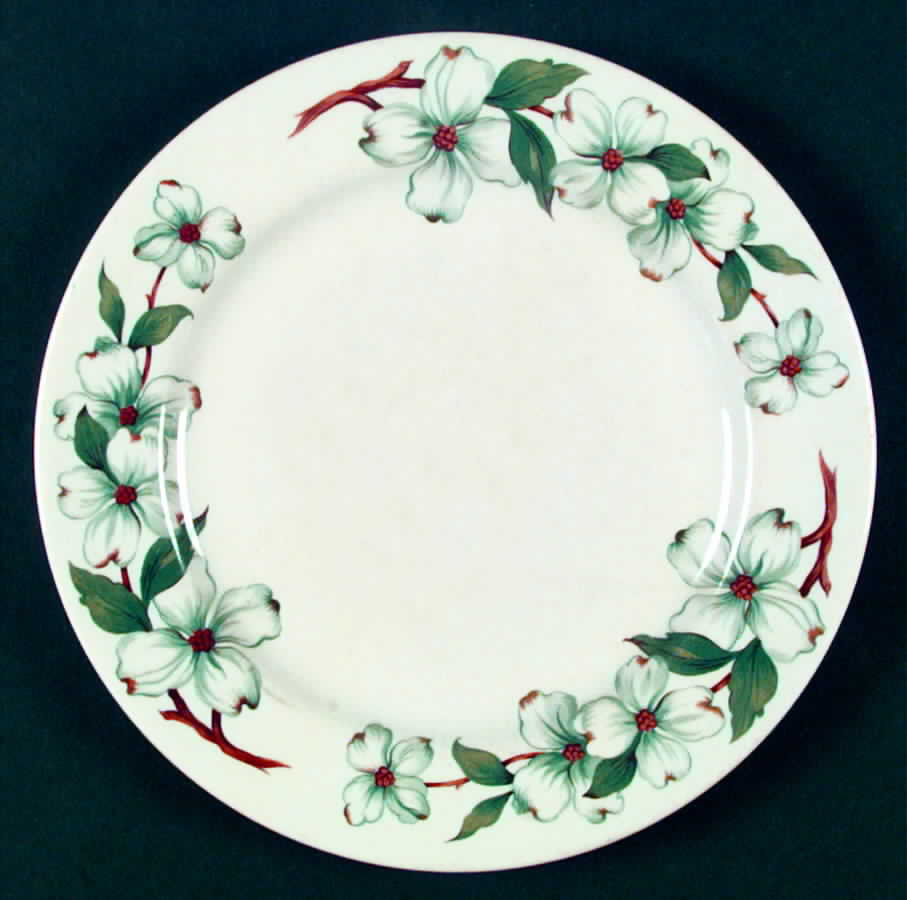 Monticello Dinner Plate by Mayer (American)-1