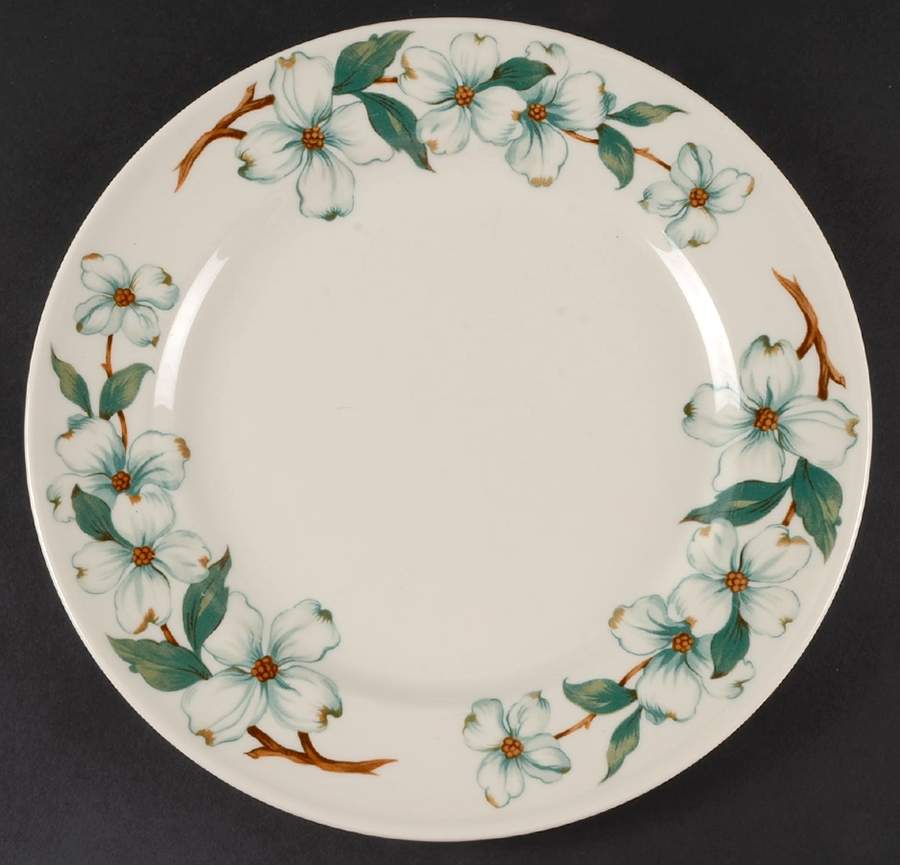 Monticello Luncheon Plate by Mayer (American)-1