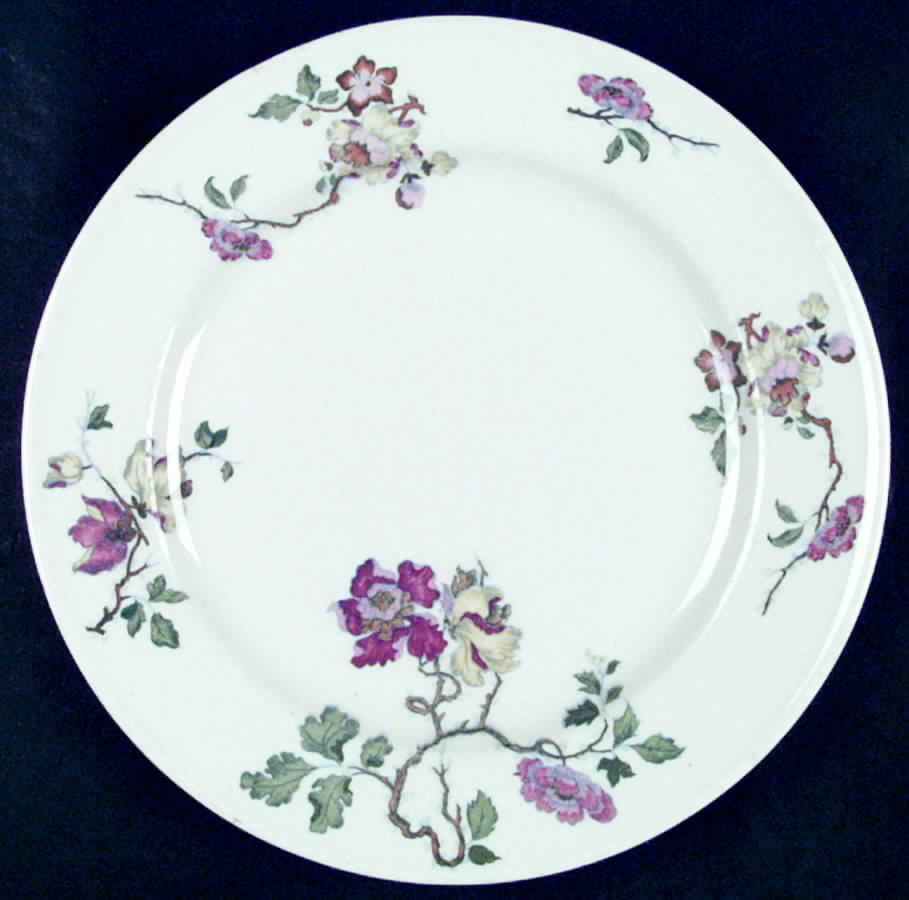 Rosedale (American) Dinner Plate by Mayer (American)-1
