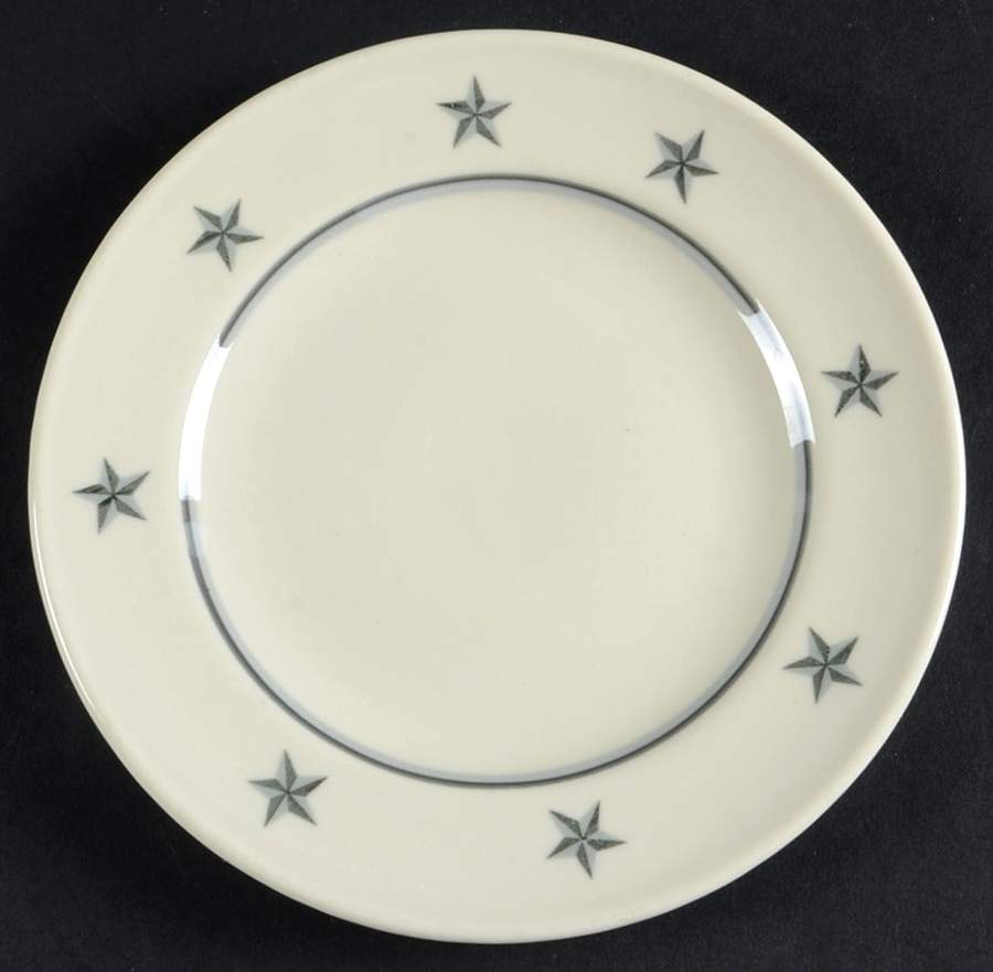 United States Lines (American) Salad Plate by Mayer (American)-1