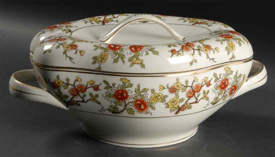 Flora Oval Covered Vegetable by Meito-1