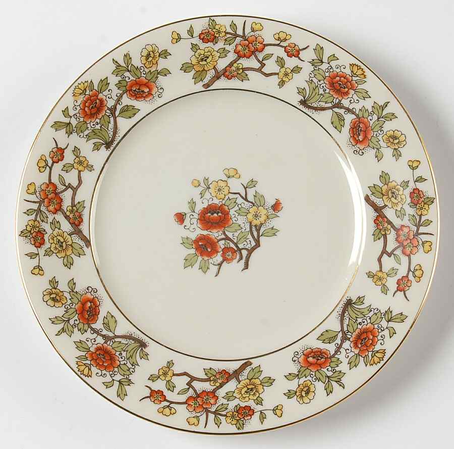 Flora Bread & Butter Plate by Meito-1