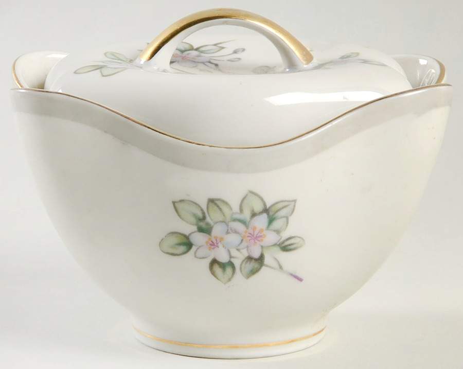 Fragrance Sugar Bowl & Lid by Meito-1