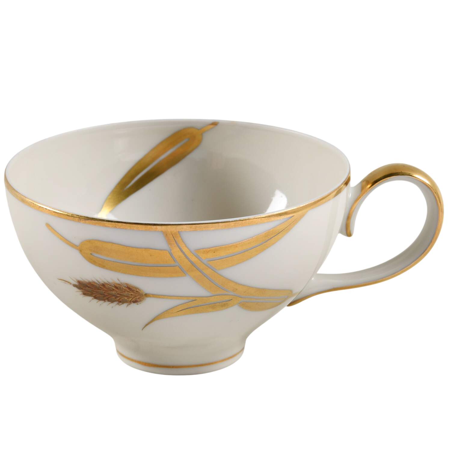 Midas (Cream Background, Occupied Japan) Flat Cup by Meito-1