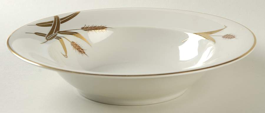 Midas (Cream Background, Occupied Japan) Rim Soup Bowl by Meito-1