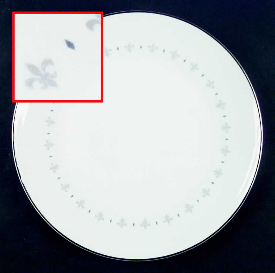 Blue Elegance Dinner Plate by Mikasa-1