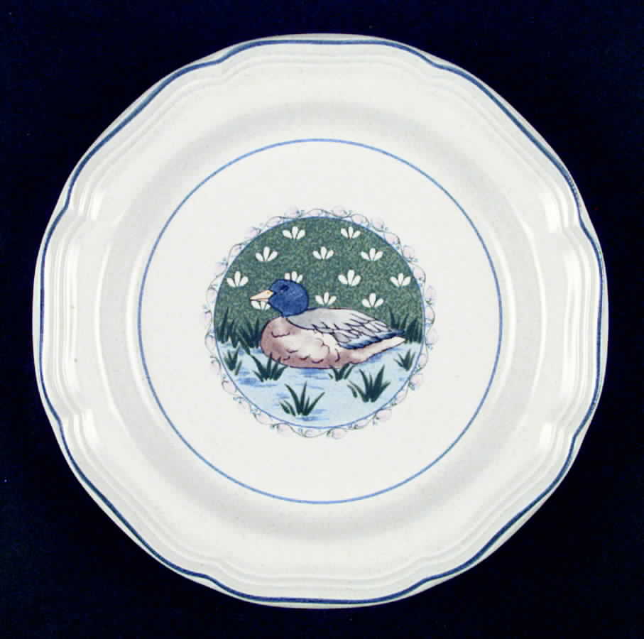 Calico Circle Salad Plate by Mikasa-1