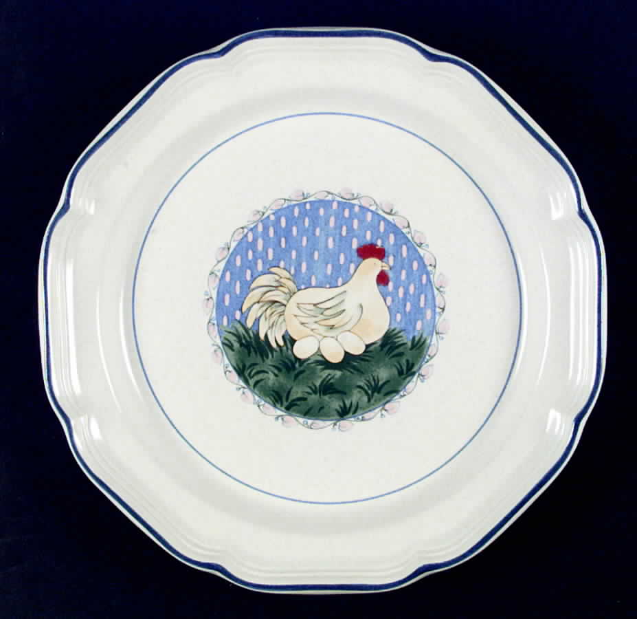Calico Circle Dinner Plate by Mikasa-1