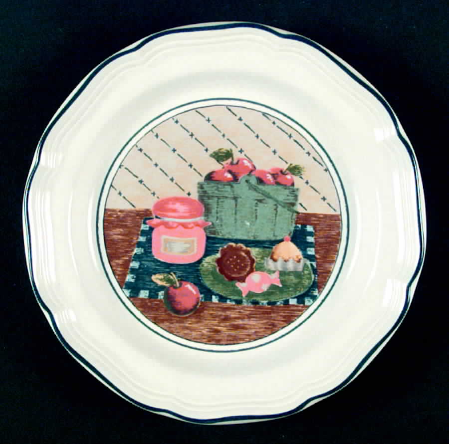 Country Treats Salad/Dessert Plate by Mikasa-1