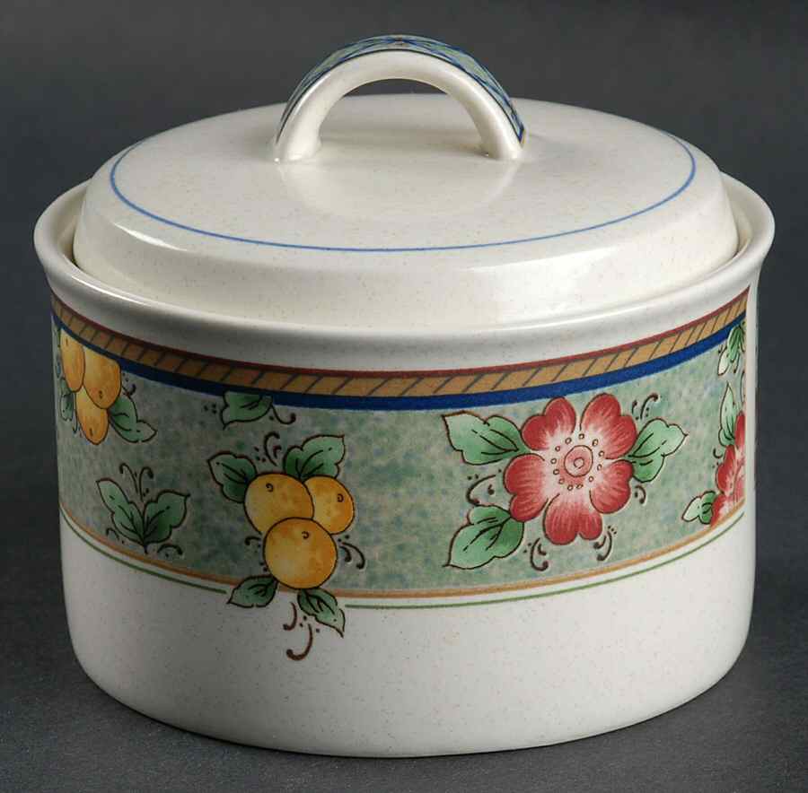 Summer Suite Sugar Bowl & Lid by Mikasa-1