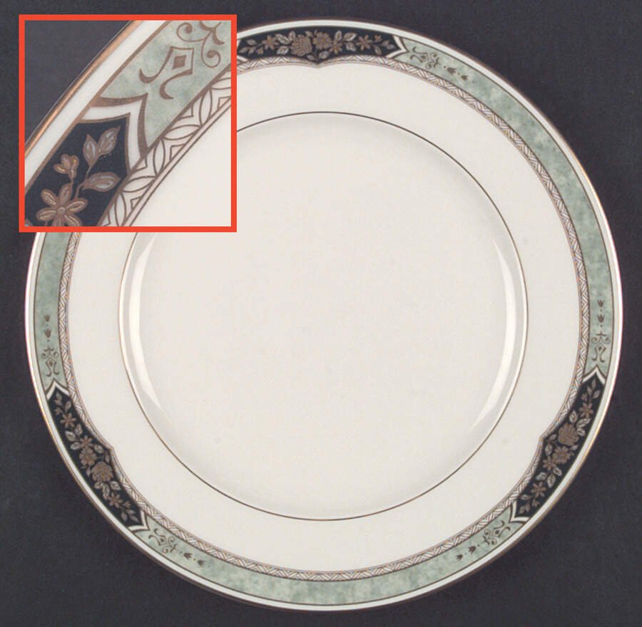 Regal Pageant Dinner Plate by Mikasa-1
