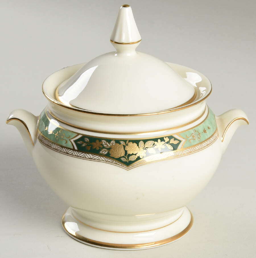 Regal Pageant Sugar Bowl & Lid by Mikasa-1