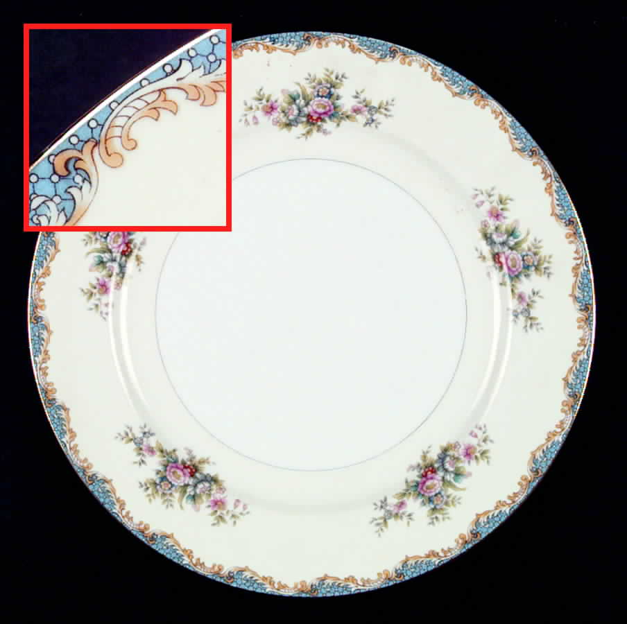 V2146 Dinner Plate by Meito-1