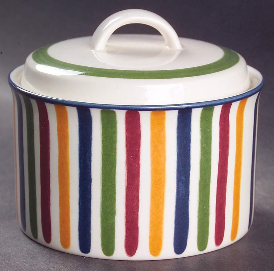 Harmony Sugar Bowl & Lid by Mikasa-1