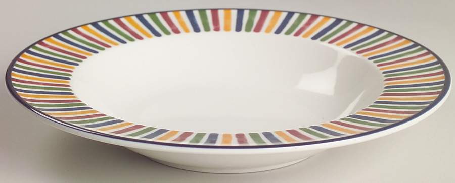 Harmony Large Rim Soup Bowl by Mikasa-1