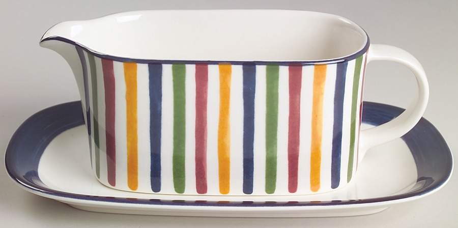 Harmony Gravy Boat & Underplate by Mikasa-1