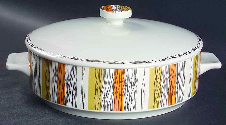 Sienna Round Covered Vegetable by W R Midwinter Ltd-1