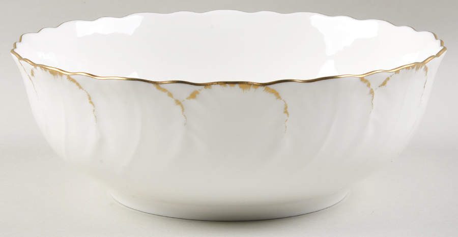 Golden Flair 9" Round Vegetable Bowl by Mikasa-1