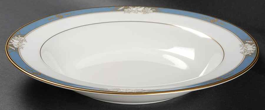 Comtesse Large Rim Soup Bowl by Mikasa-1