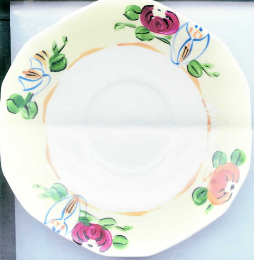 Lucknow Saucer by Alfred Meakin-1