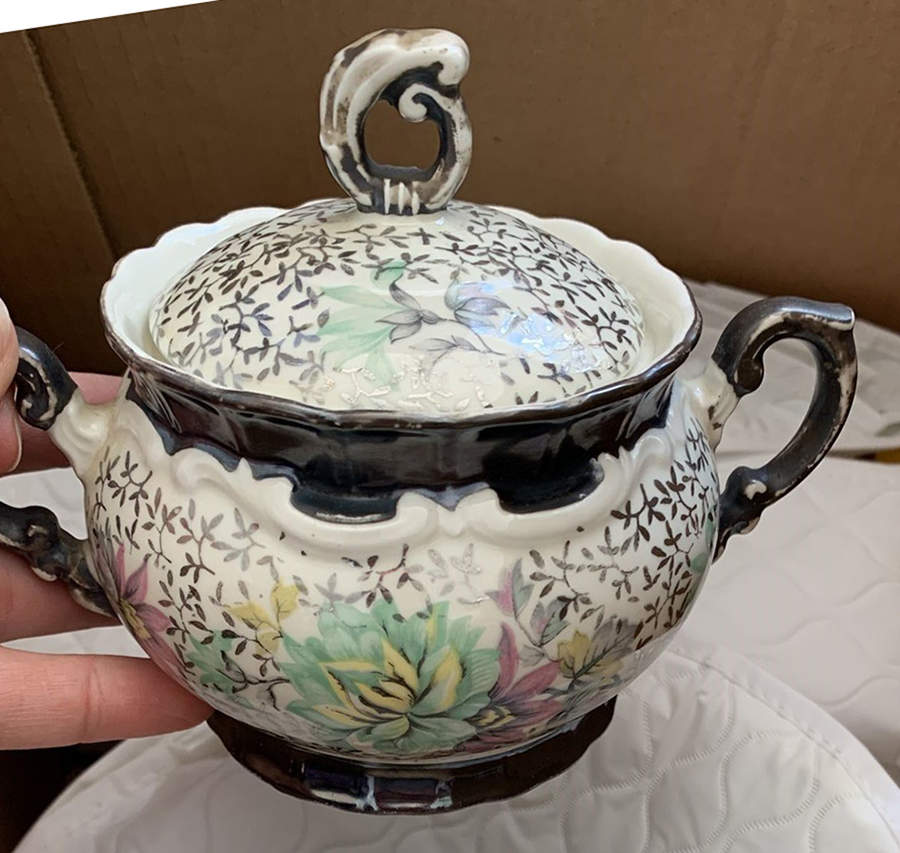 MIT56 Sugar Bowl & Lid by Mitterteich-1