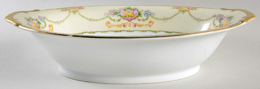 Cavalier 10" Oval Vegetable Bowl by Meito-1