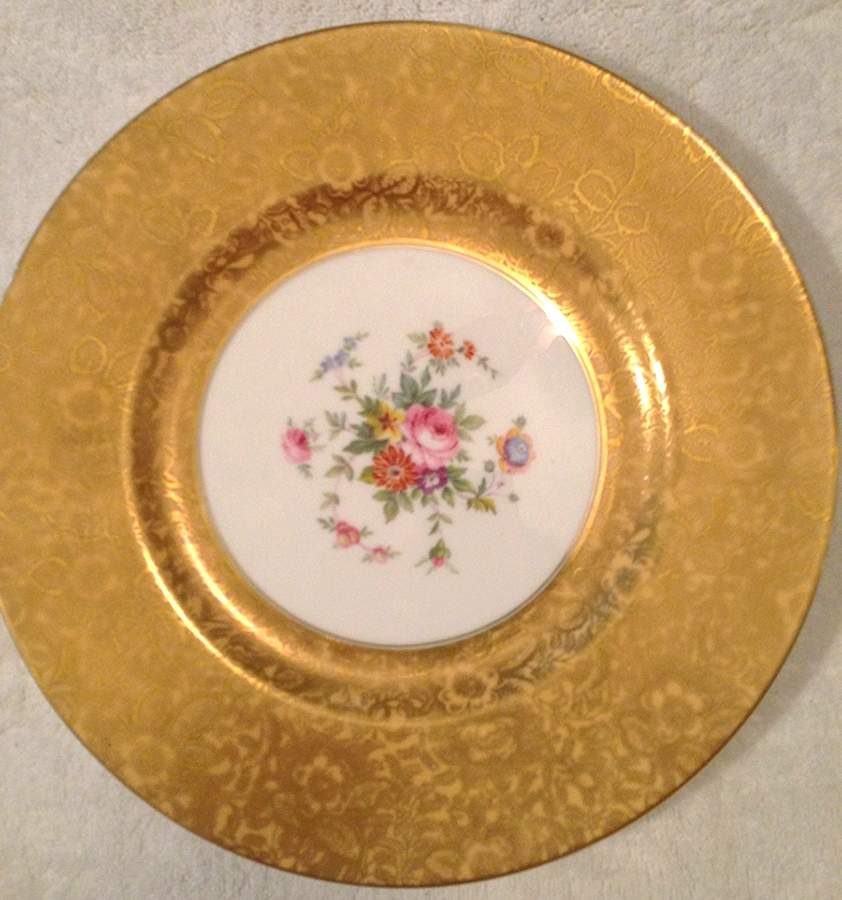 Brocade Dinner Plate by Minton-1
