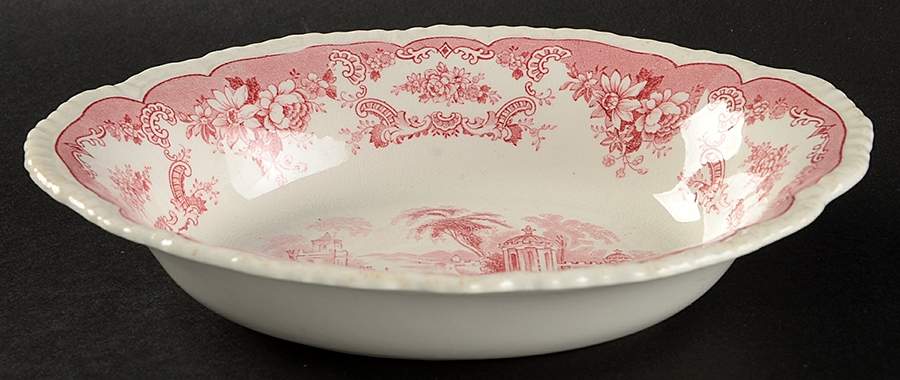 Bombay 9" Oval Vegetable Bowl by John Maddock & Sons-1