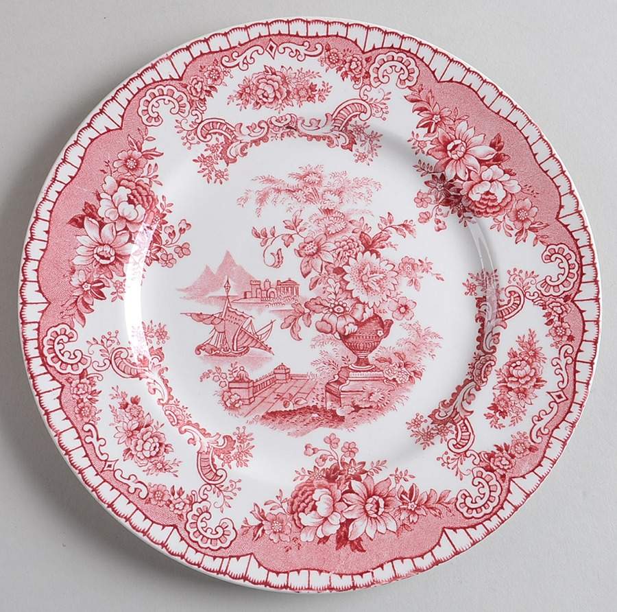 Bombay Salad Plate by John Maddock & Sons-1