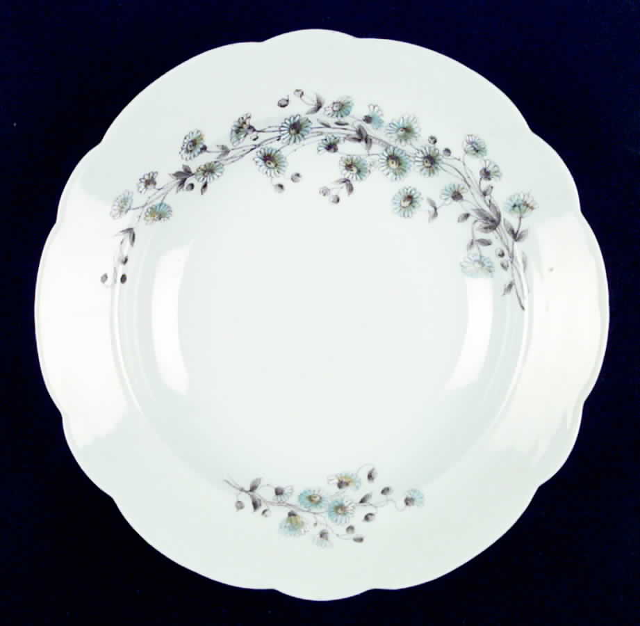 1850 Rim Soup Bowl by Merkelsgrun-1