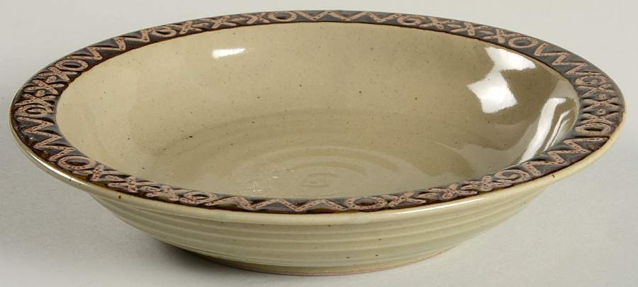 Inca Large Rim Soup Bowl by Mikasa-1