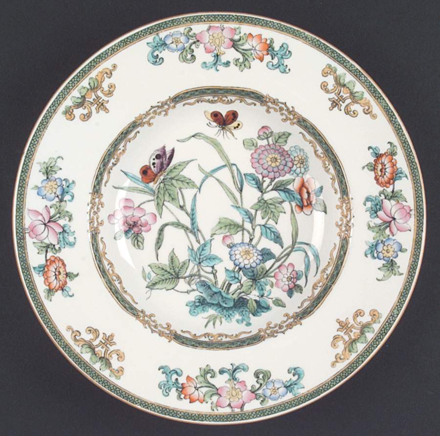B849 Rim Soup Bowl by Minton-1