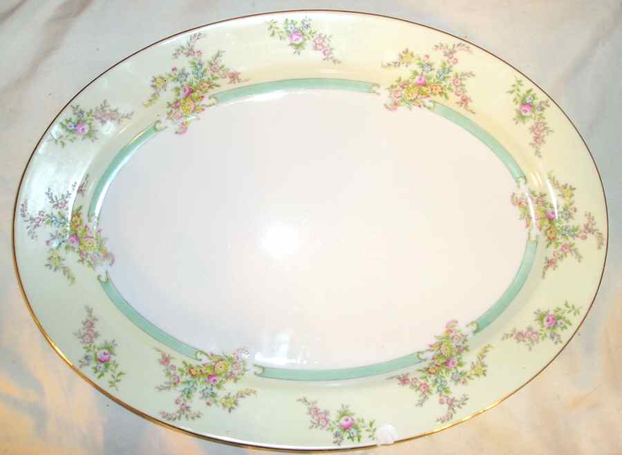 MEI473 14" Oval Serving Platter by Meito-1