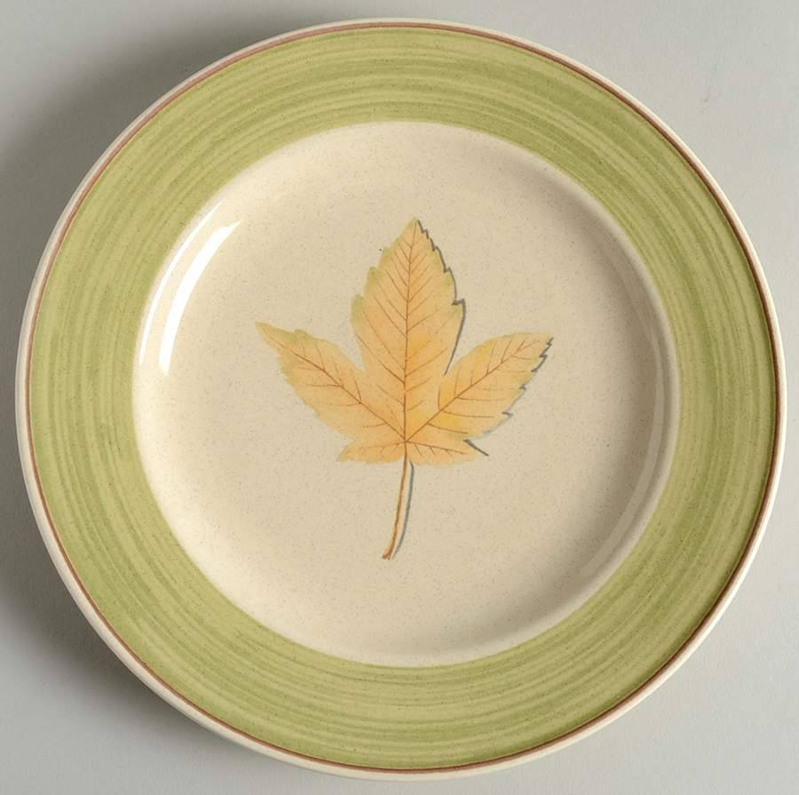 Leaf Lyric Salad Plate by Mikasa-1