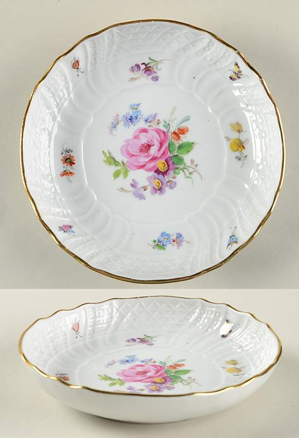 MSS29 Fruit/Dessert (Sauce) Bowl by Meissen (Germany)-1