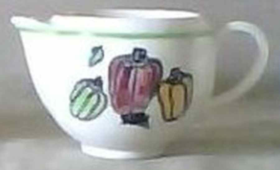 Native American Series Individual Creamer by Metlox - Poppytrail - Vernon-1
