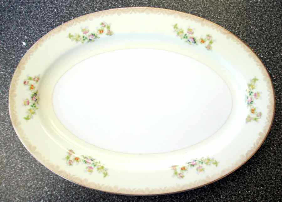 MEI476 12" Oval Serving Platter by Meito-1
