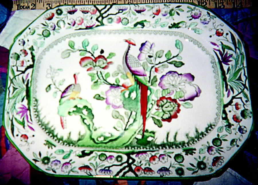 MAS11 14" Oval Serving Platter by Mason's-1