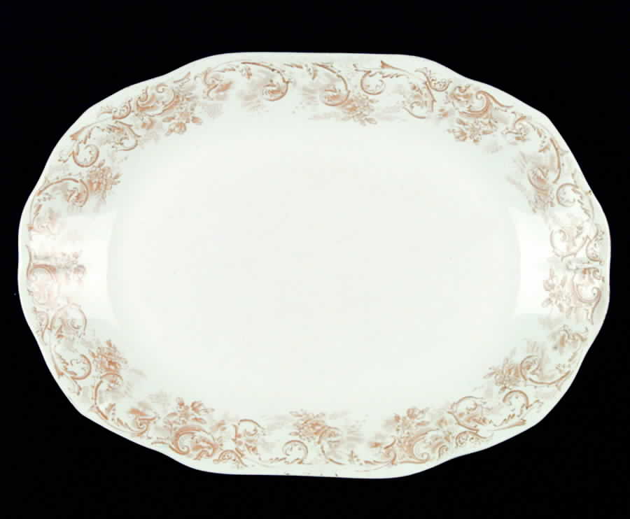 Rococo Underplate for Tureen by John Maddock & Sons-1