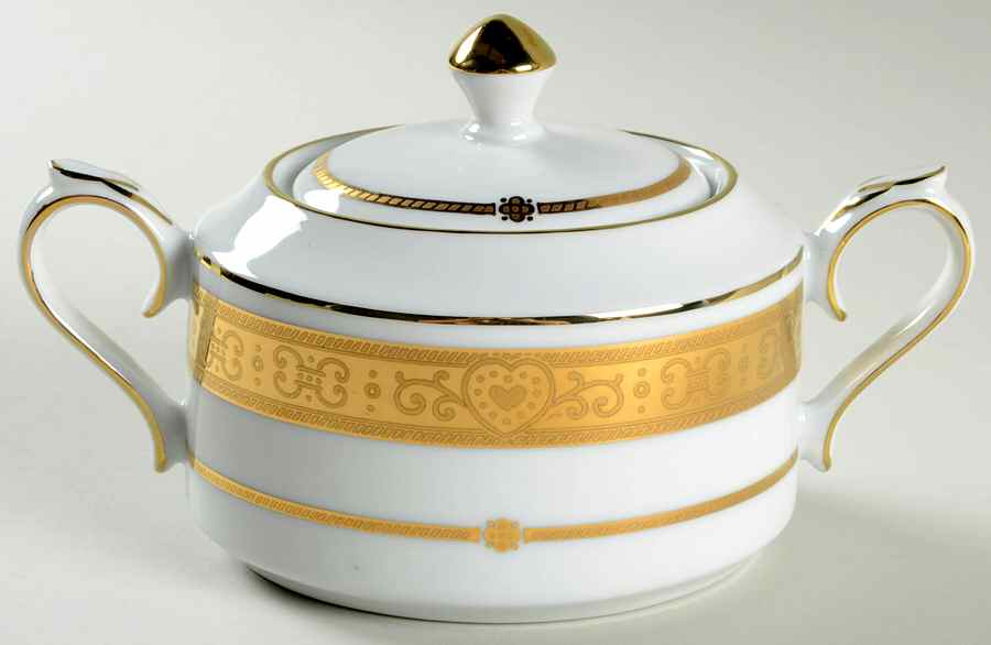 Appassionata Sugar Bowl & Lid by Muirfield-1