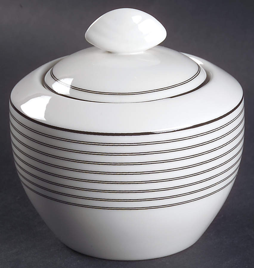Overture Sugar Bowl & Lid by Mikasa-1