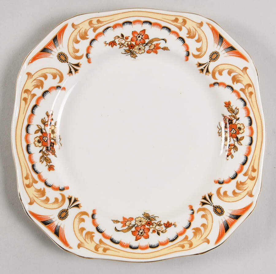 Foyers Square Bread & Butter Plate by Alfred Meakin-1