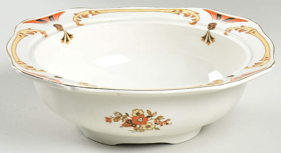 Foyers Round Vegetable No Lid by Alfred Meakin-1