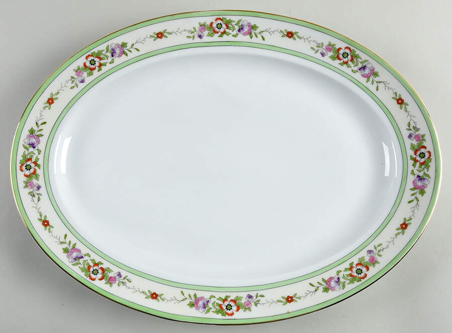 MEI478 16" Oval Serving Platter by Meito-1