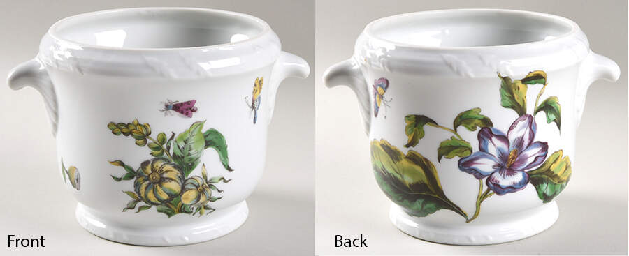 The Exotic Plant Small Cachepot by Mottahedeh-1
